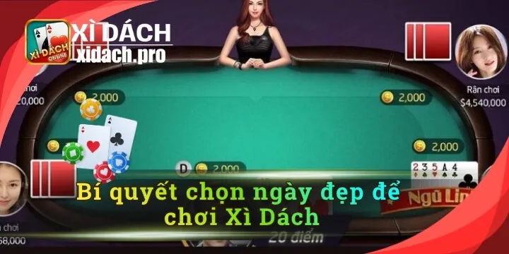 Bí quyết chọn ngày đẹp để chơi Xì Dách được nhiều cao thủ bật mí