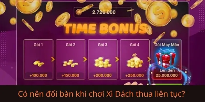 Có nên đổi bàn khi chơi Xì Dách thua liên tục không? Câu trả lời từ thực tế