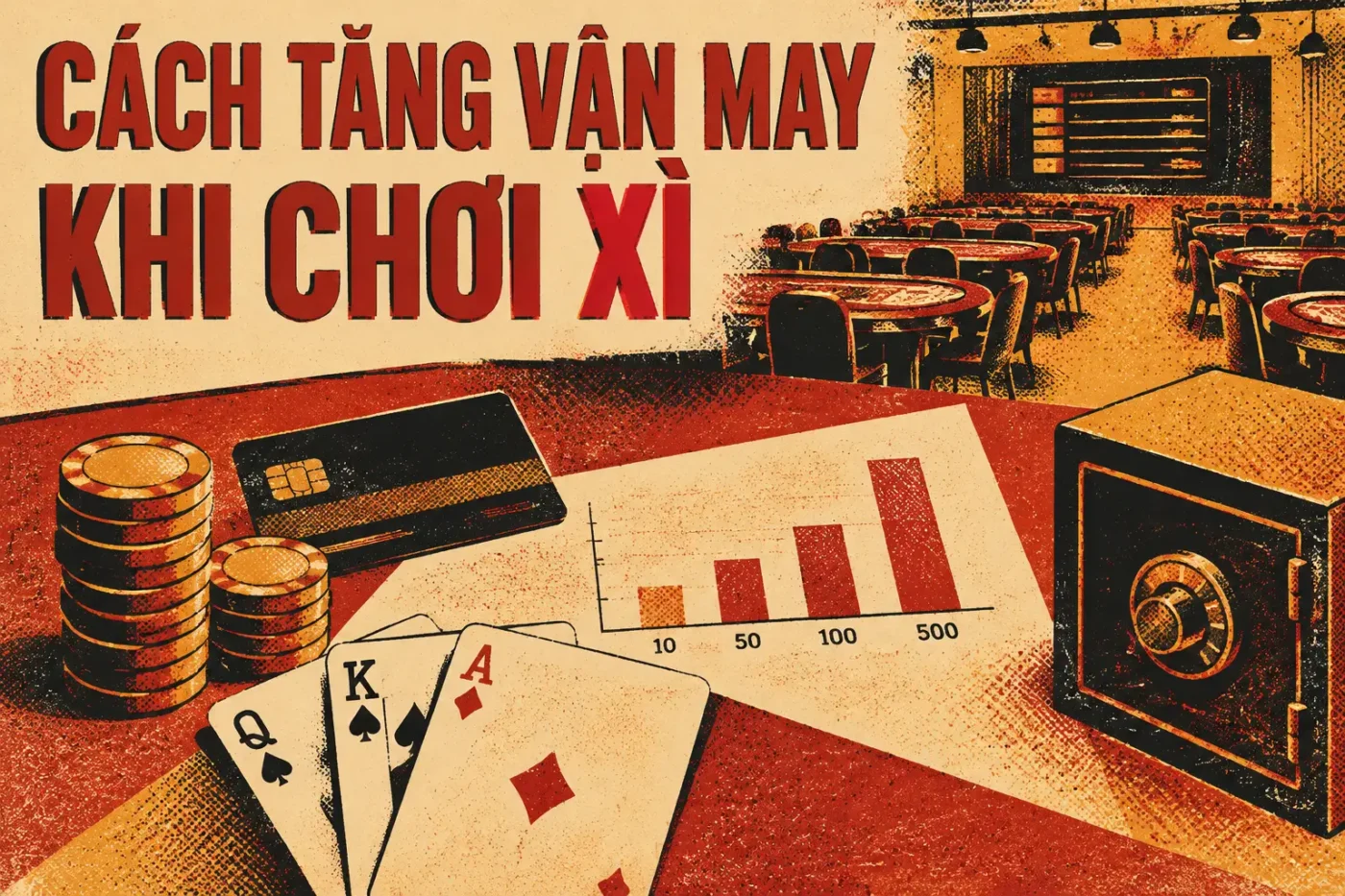 Cách tăng vận may khi chơi xì dách