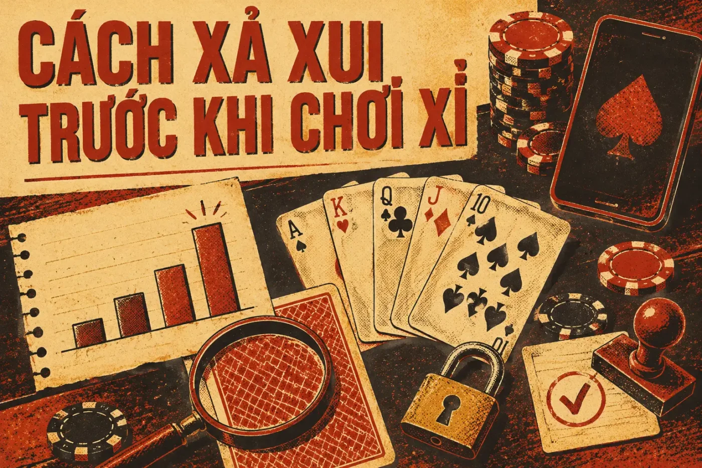 Cách xả xui trước khi chơi xì dách
