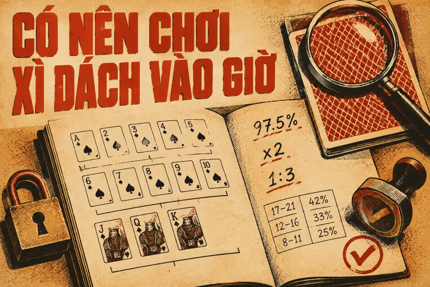 Có nên chơi xì dách vào giờ hoàng đạo