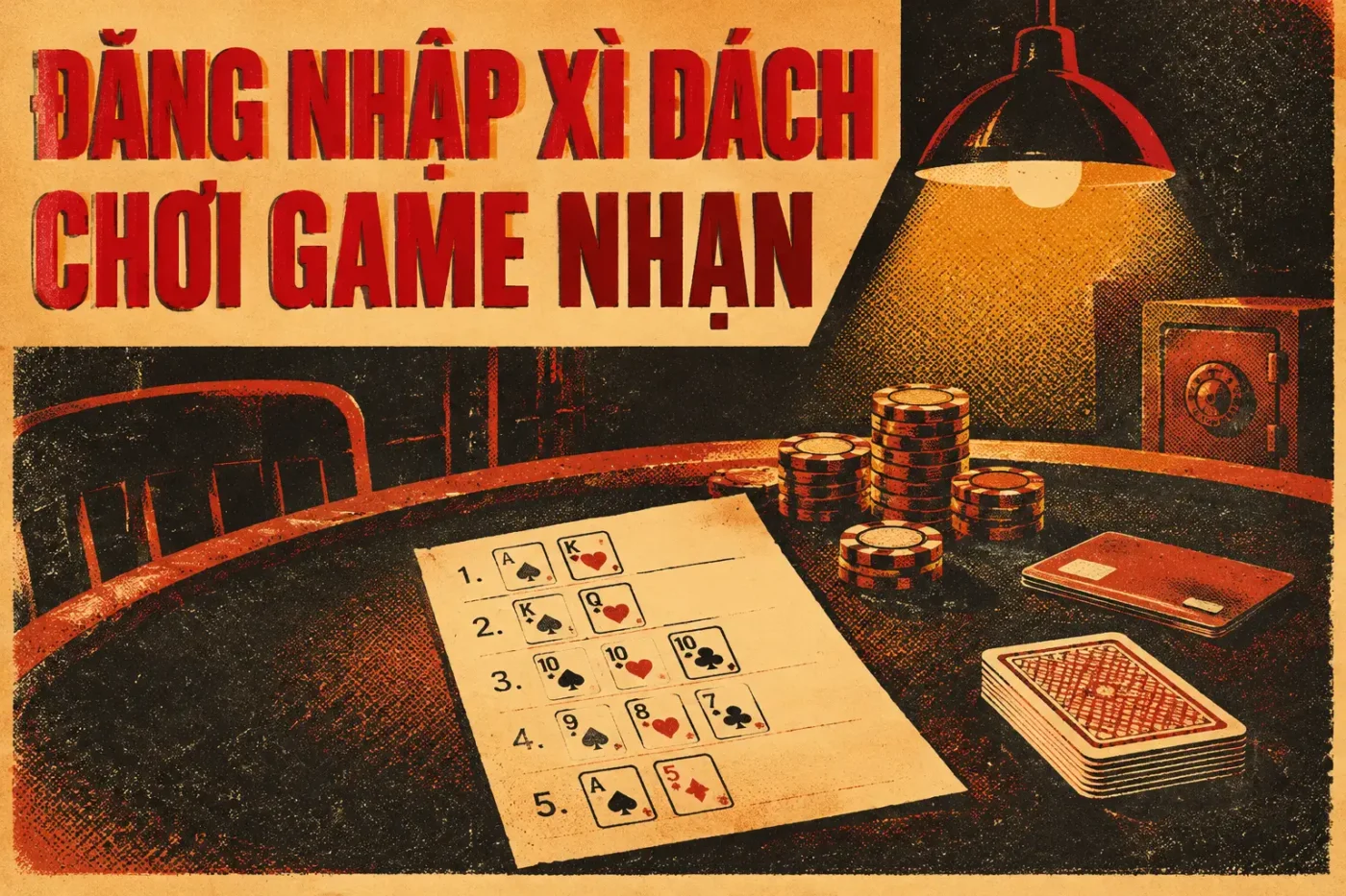 Đăng Nhập Xì dách chơi game nhận thưởng tiền tỷ đơn giản chưa từng thấy