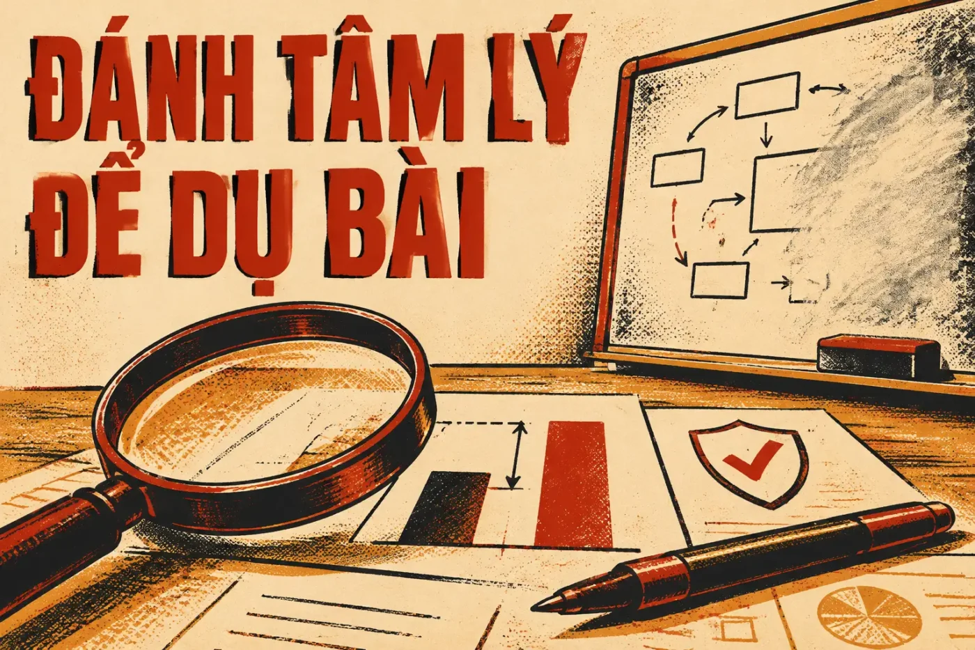 Đánh tâm lý để dụ bài