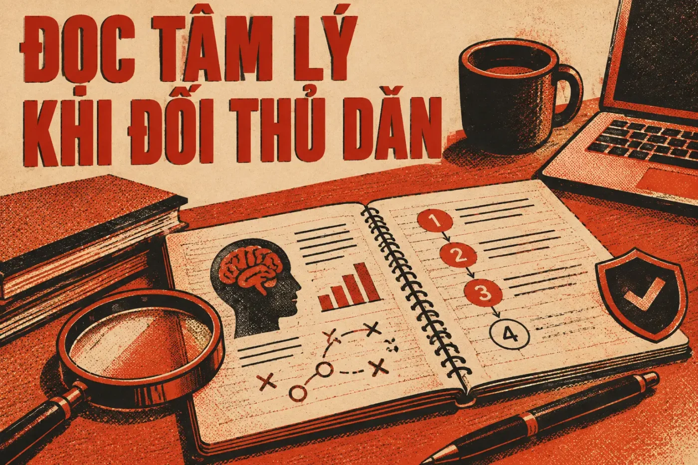 Đọc tâm lý khi đối thủ dằn bài