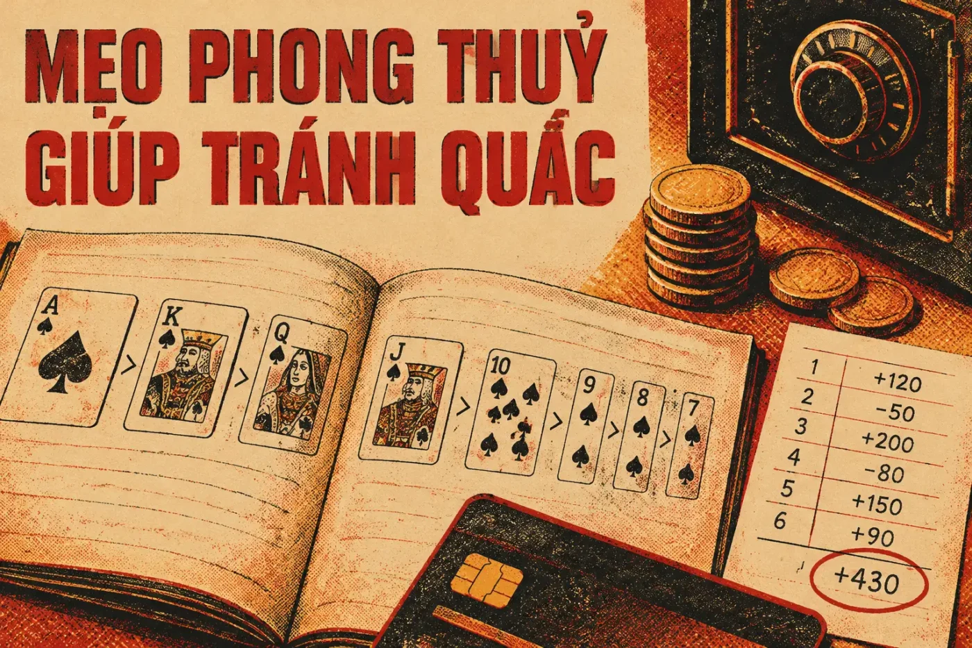 Mẹo phong thuỷ giúp tránh quắc khi chơi Xì Dách được cao thủ bật mí
