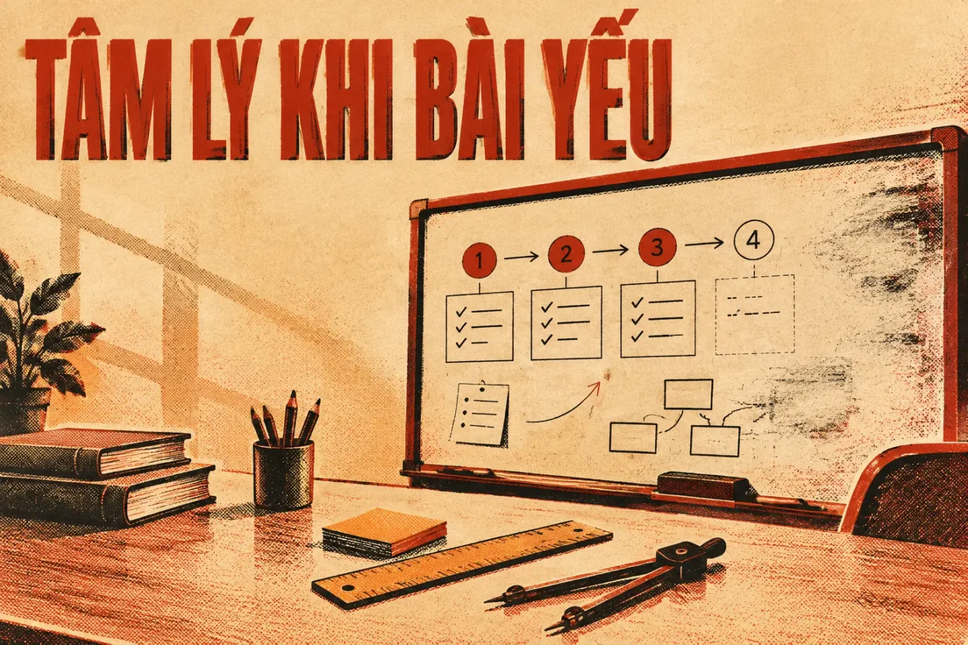 Tâm lý khi bài yếu